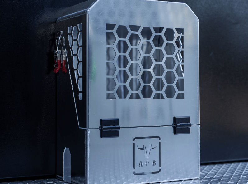 Lockable Jerry Can Holder Australian Performance Boxes 4wd Storage