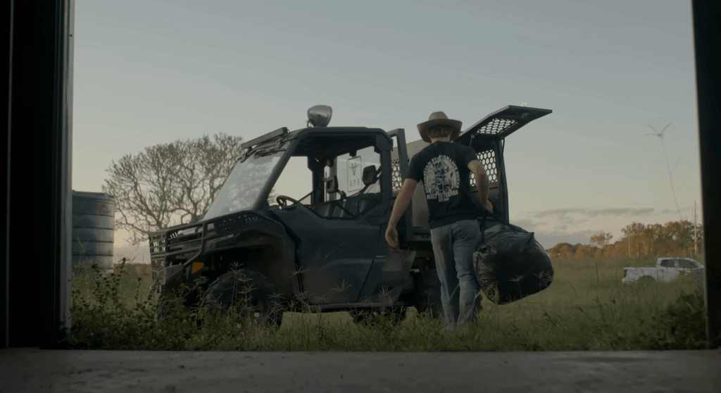 Tylen wallace field tests the apboxes utv tray + dog box