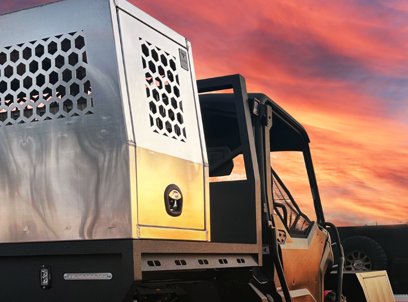 UTV Trays + Dog Boxes Australian Performance Boxes