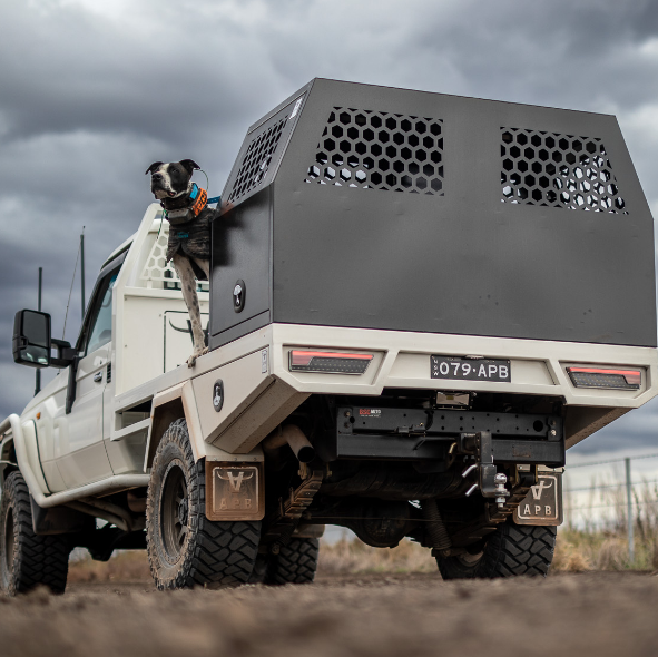 LC79 800mm Full Dog Box | Australian Performance Boxes | Ute Canopies