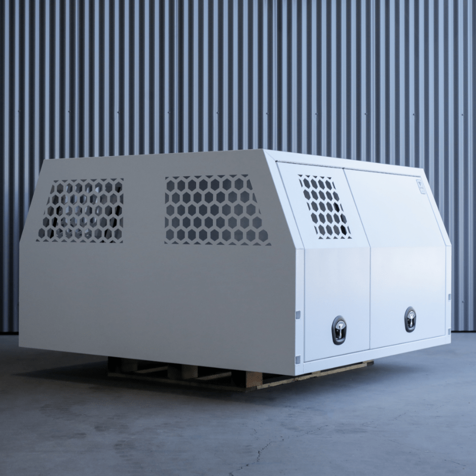 LC79 1700mm Dog Box Canopy | Australian Performance Boxes | Dog Box