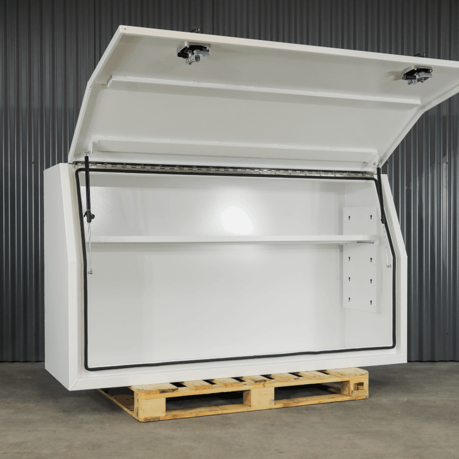Lc79 Service Box LC79 1800mm One Shelf Gullwing Toolbox | Aluminium Toolbox | Australian ...
