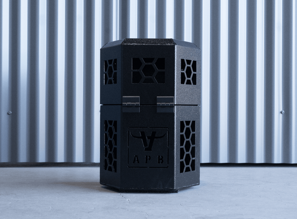 Lockable gasbottleholder black 01-min