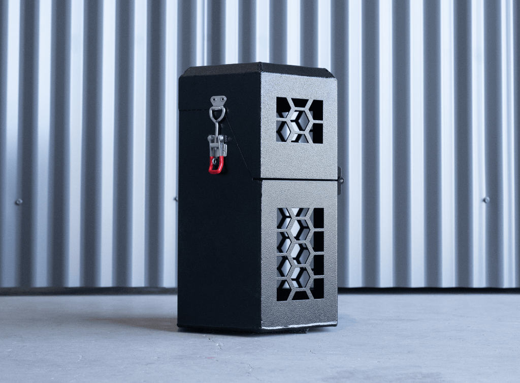Lockable gasbottleholder black 02-min