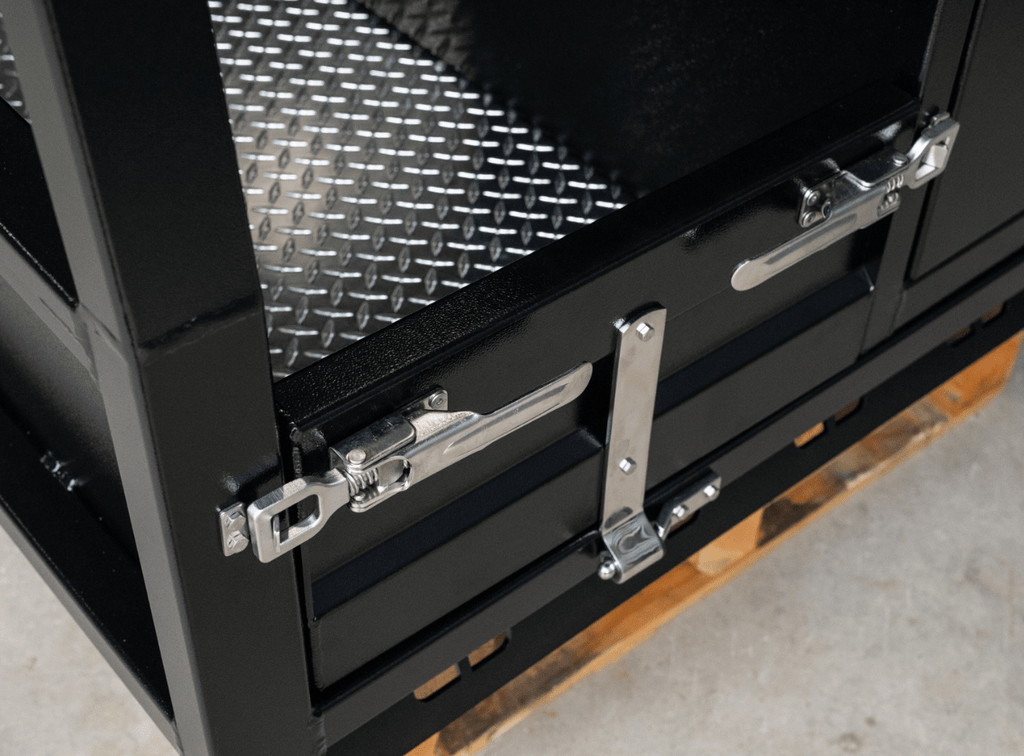 Utv 1-2 tray sides  dogboxrear  black 05-min