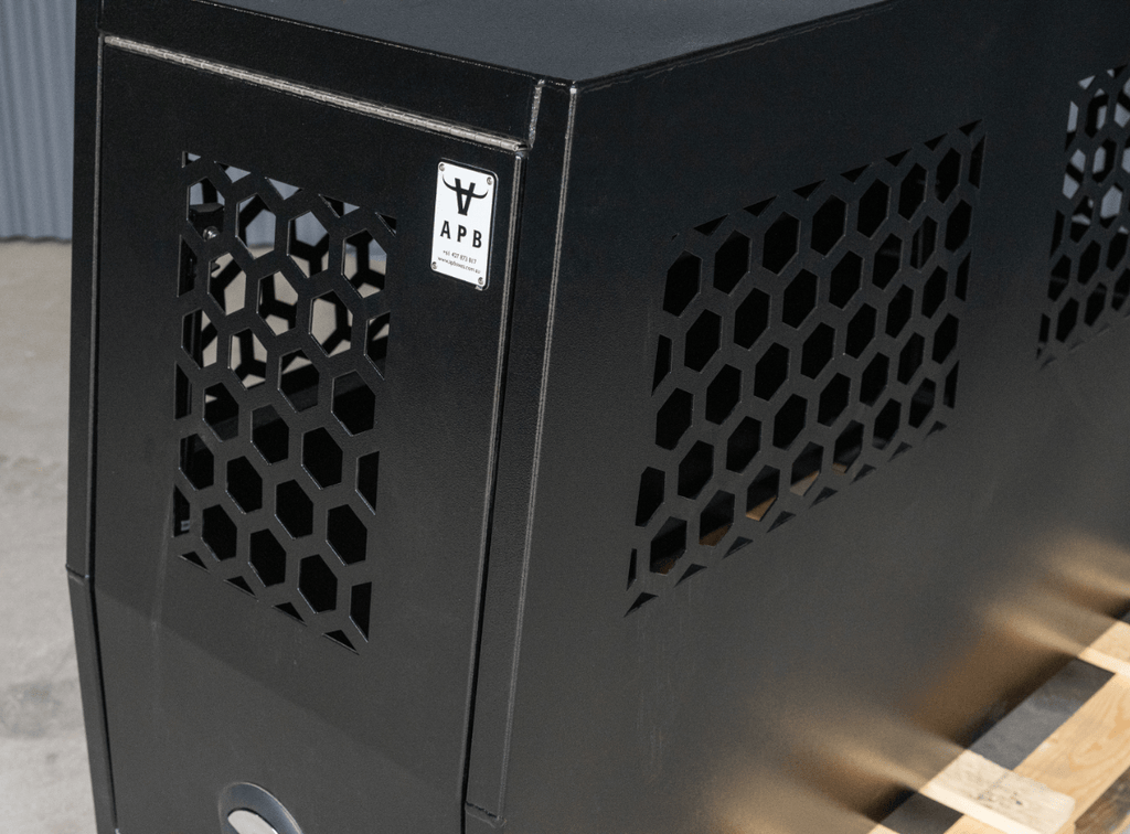 Utv full dog box black 05-min