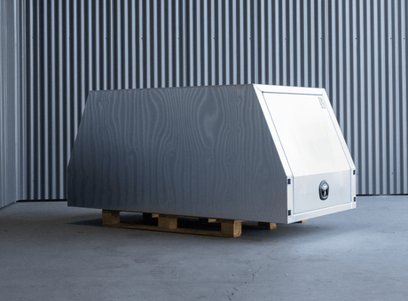 Apboxes XL Series 1000mm Jack-off Ute Canopy Alloy