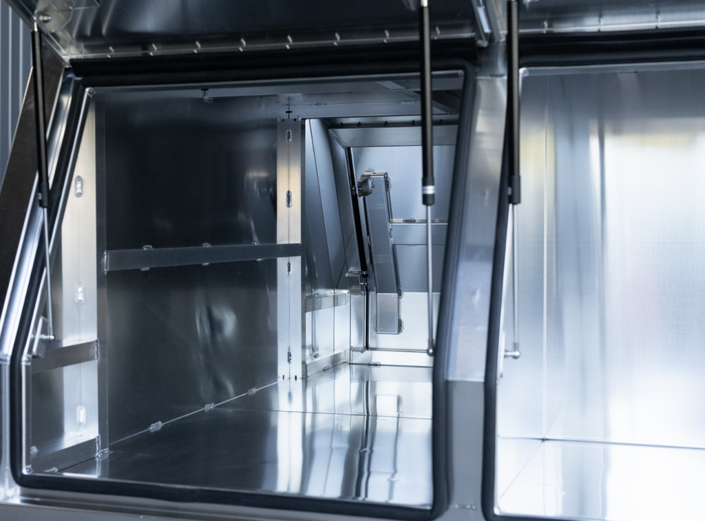 Xl series 1600mm 1-4 jack-off dogbox canopy alloy 03